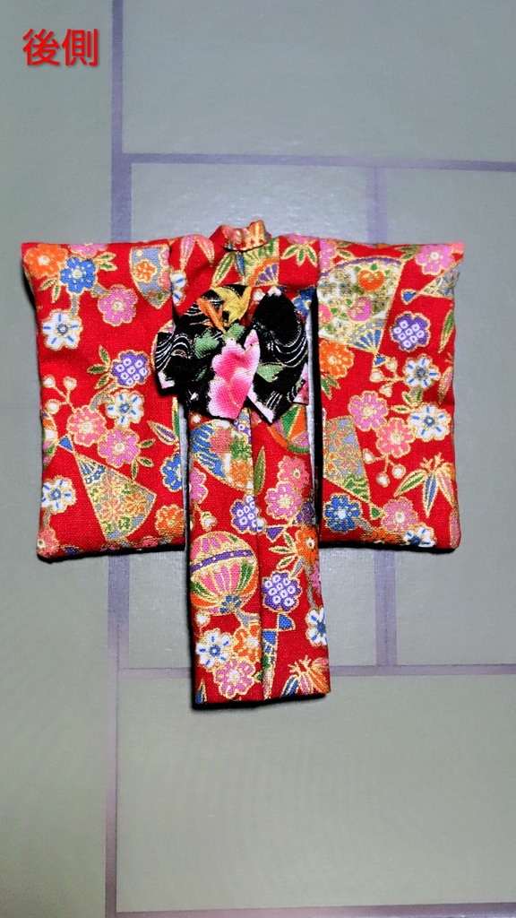 振袖着物 鞠柄赤 布服 メガミデバイス フレームアームズ ガール FA:G 30ms 武装神姫 ブロッカーズFIORE プリムラ 浴衣