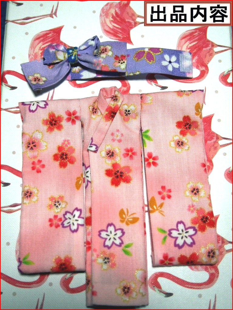 振袖着物 桜色 布服 メガミデバイス フレームアームズ ガール FA:G 30ms 武装神姫 ブロッカーズFIORE 浴衣