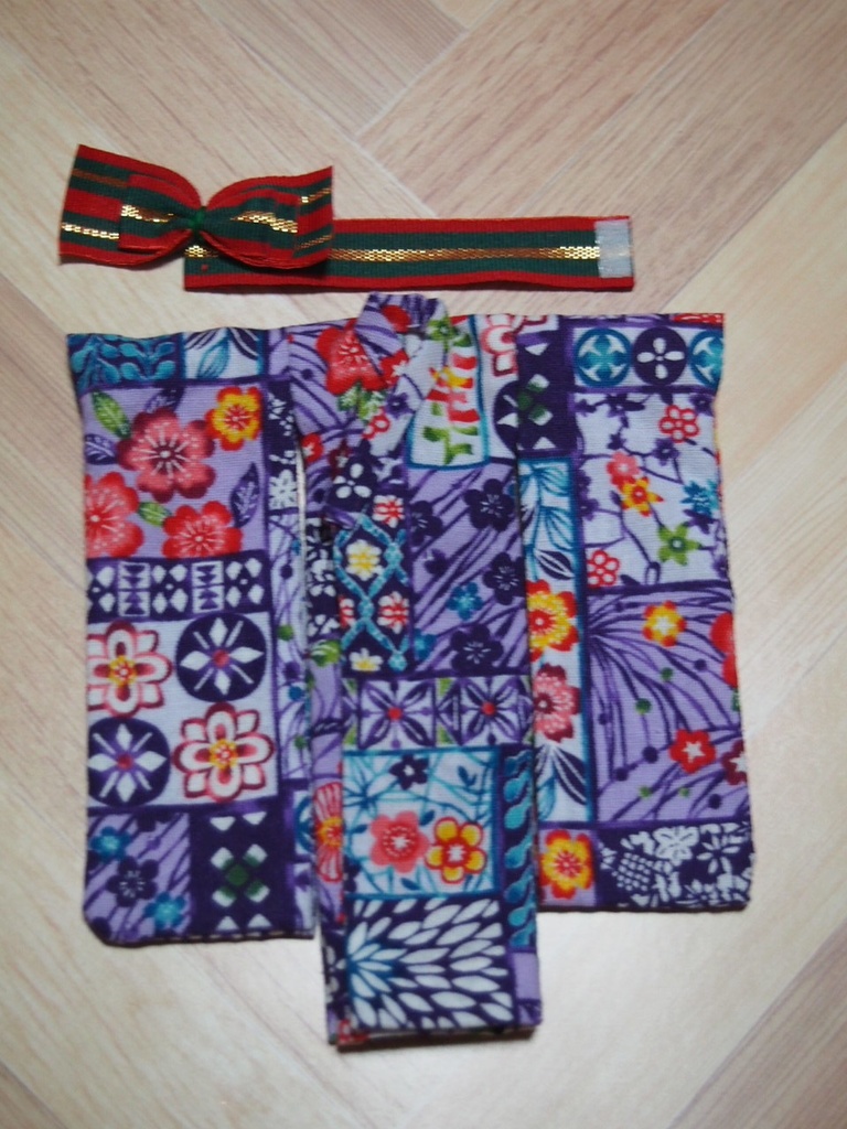 振袖着物 紅型風 布服 メガミデバイス フレームアームズ ガール FA:G 30ms 武装神姫 ブロッカーズFIORE 浴衣