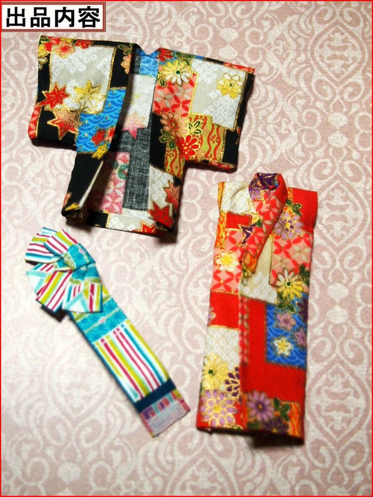 羽織付き簡易着物 布服 chitocerium 30ms 武装神姫 チトセリウム 浴衣