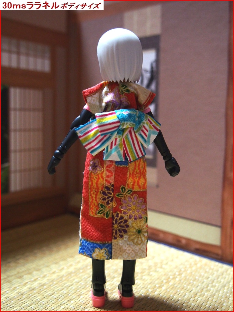 羽織付き簡易着物 布服 chitocerium 30ms 武装神姫 チトセリウム 浴衣