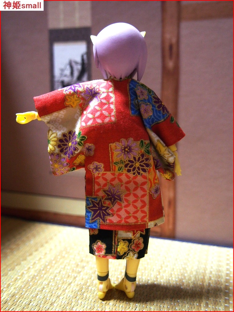 羽織付き簡易着物 布服 chitocerium 30ms 武装神姫 チトセリウム 浴衣