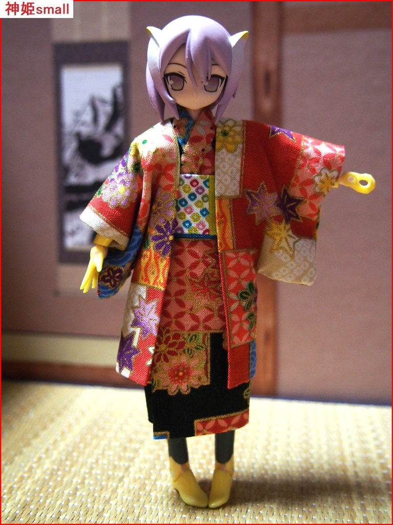 羽織付き簡易着物 布服 chitocerium 30ms 武装神姫 チトセリウム 浴衣