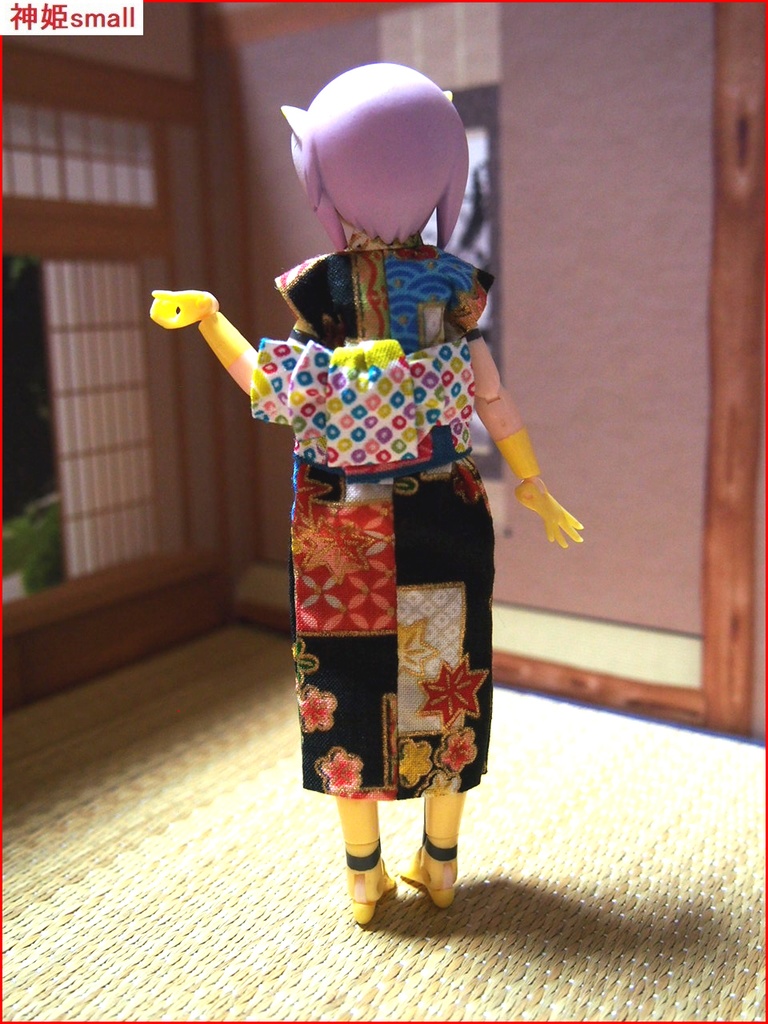 羽織付き簡易着物 布服 chitocerium 30ms 武装神姫 チトセリウム 浴衣