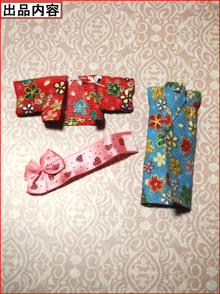 羽織付き簡易着物 ブルー 布服 chitocerium 30ms 武装神姫 チトセリウム 浴衣