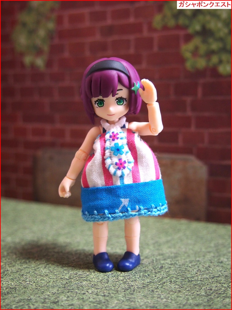 ワンピース デスクトップ アーミー DESKTOP ARMY DTA ガシャポンクエスト 武装神姫 布服 普段着 トップス