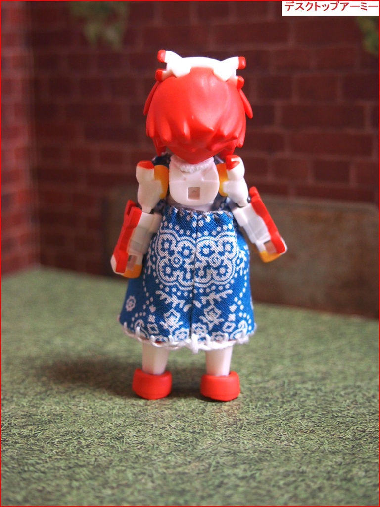 ワンピース デスクトップ アーミー DESKTOP ARMY DTA ガシャポンクエスト 武装神姫 布服 普段着 トップス