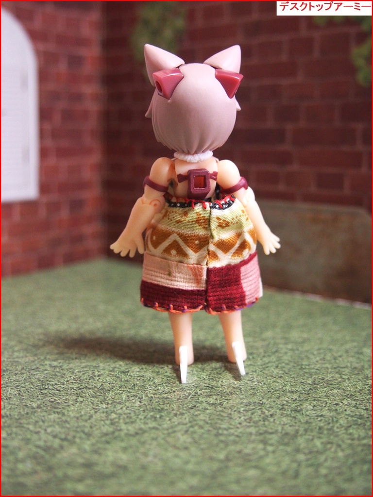 ワンピース デスクトップ アーミー DESKTOP ARMY DTA ガシャポンクエスト 武装神姫 布服 普段着 トップス