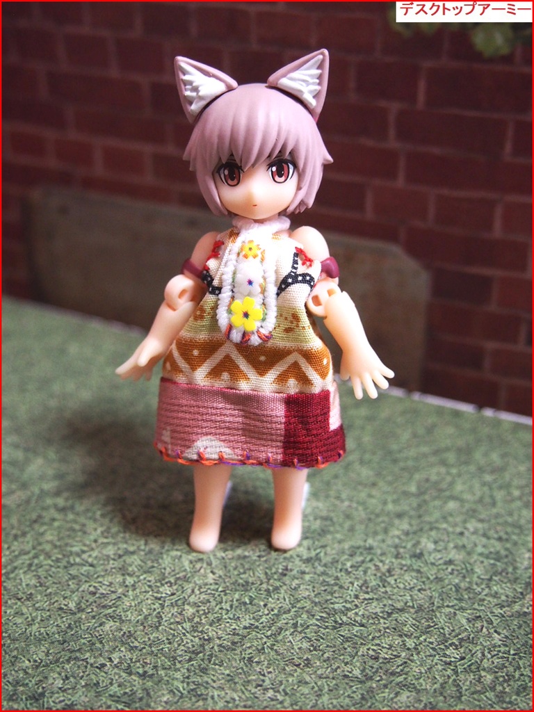 ワンピース デスクトップ アーミー DESKTOP ARMY DTA ガシャポンクエスト 武装神姫 布服 普段着 トップス