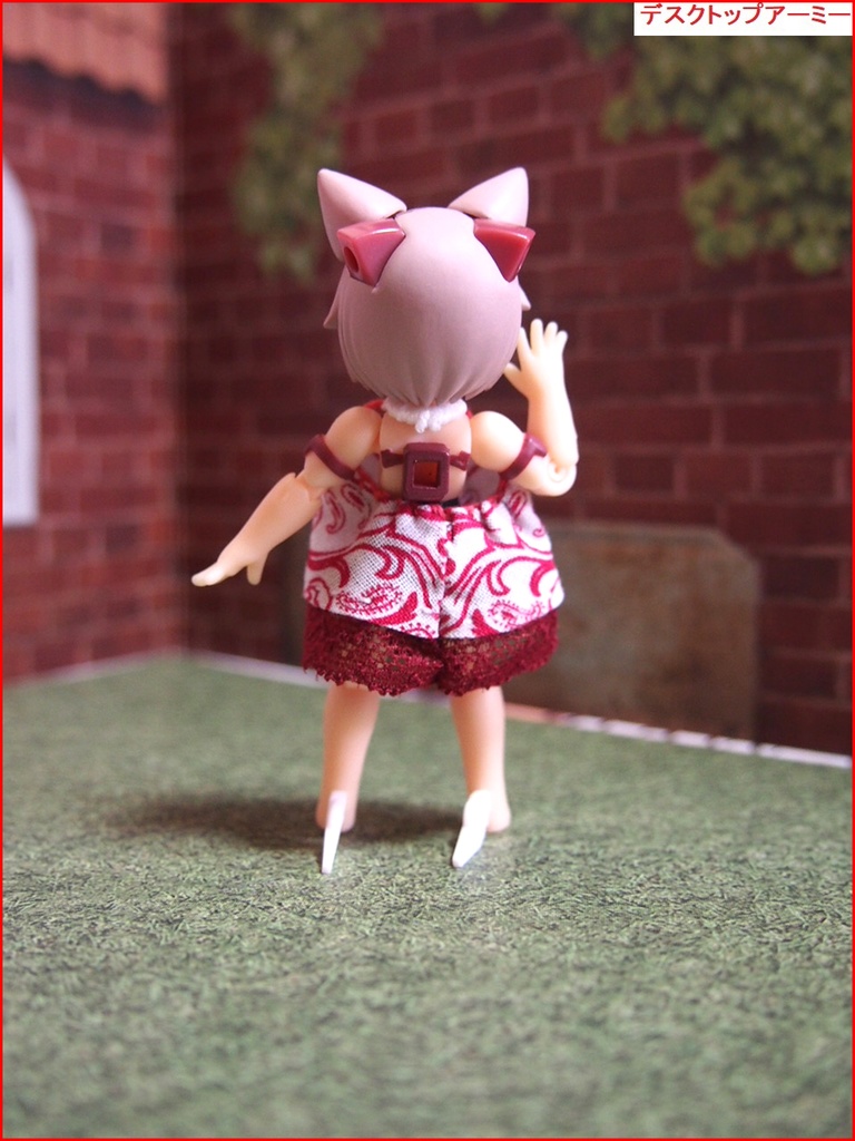 ワンピース デスクトップ アーミー DESKTOP ARMY DTA ガシャポンクエスト 武装神姫 布服 普段着 トップス