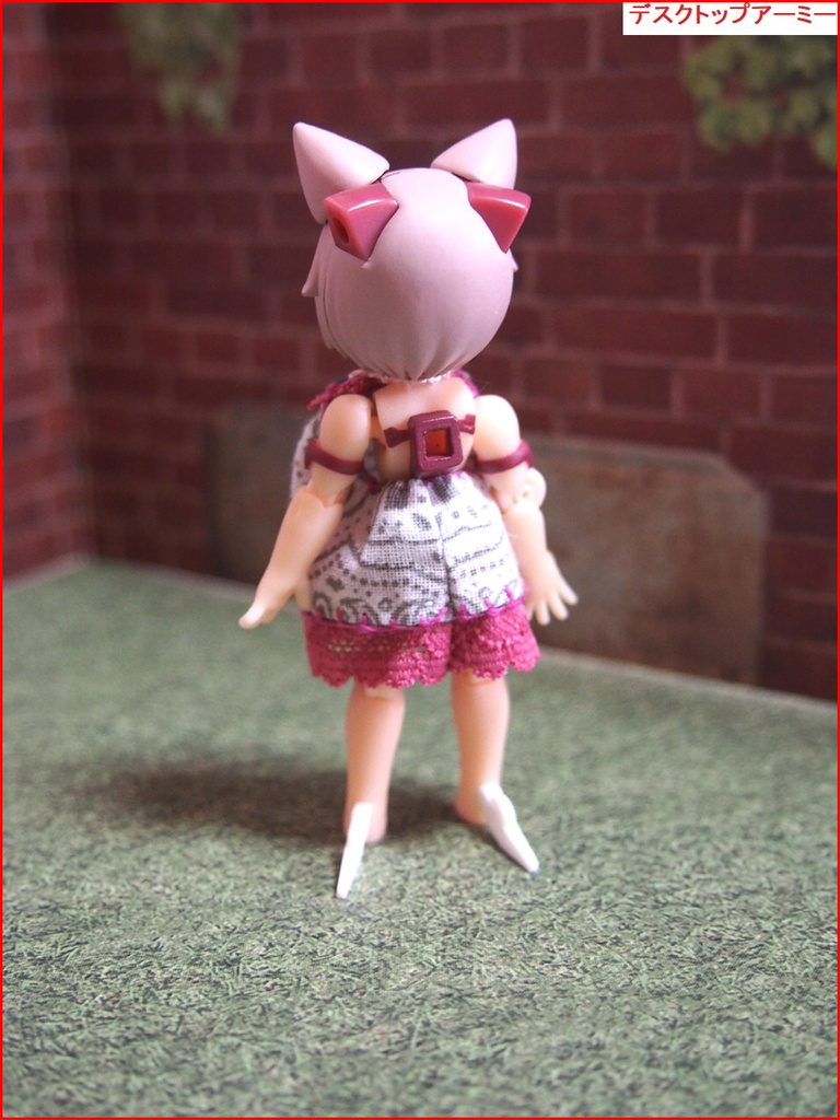 ワンピース デスクトップ アーミー DESKTOP ARMY DTA ガシャポンクエスト 武装神姫 布服 普段着 トップス