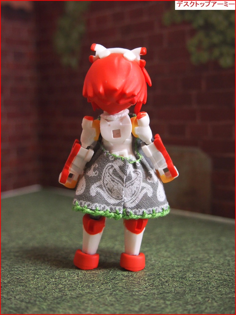 ワンピース デスクトップ アーミー DESKTOP ARMY DTA ガシャポンクエスト 武装神姫 布服 普段着 トップス