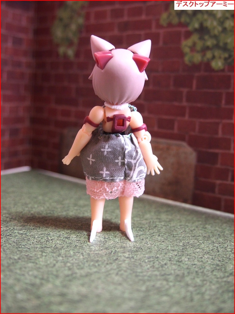 ワンピース デスクトップ アーミー DESKTOP ARMY DTA ガシャポンクエスト 武装神姫 布服 普段着 トップス