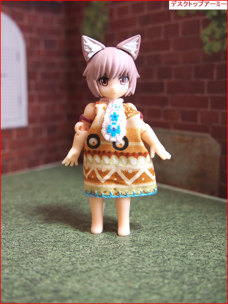 ワンピース デスクトップ アーミー DESKTOP ARMY DTA ガシャポンクエスト 武装神姫 布服 普段着 トップス
