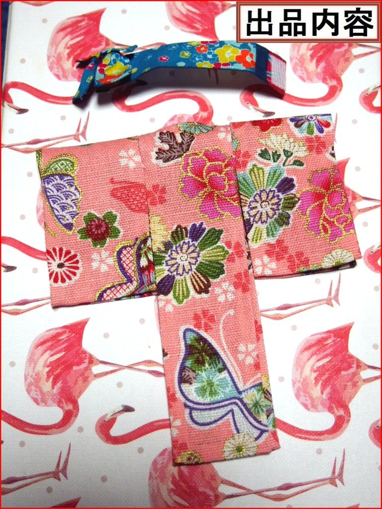 狩衣風ワンピース桃色 布服 メガミデバイス フレームアームズ ガール FA:G 30ms 武装神姫 ブロッカーズFIORE 和服 和風