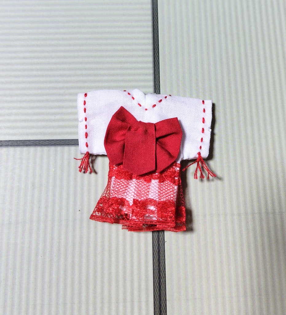 和風ドレスSサイズ 巫女風 デスクトップ アーミー DESKTOP ARMY DTA ガシャポンクエスト 布服 浴衣 着物