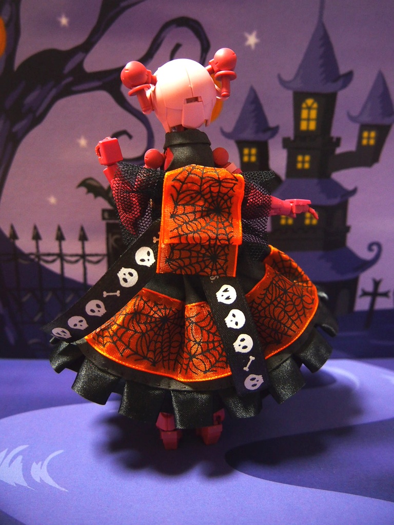 着物ドレス メガミデバイス フレームアームズ ガール FA:G 武装神姫 布服 浴衣 着物