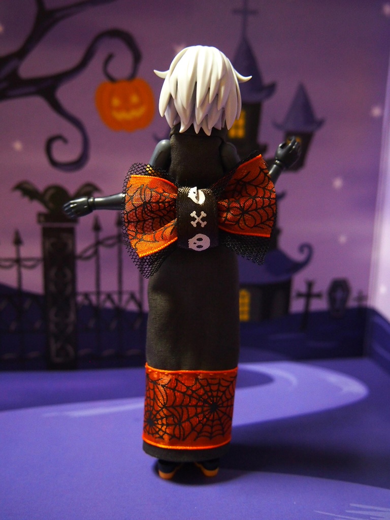 簡易着物セット ハロウィン メガミデバイス フレームアームズ ガール FA:G 武装神姫 布服 浴衣 着物