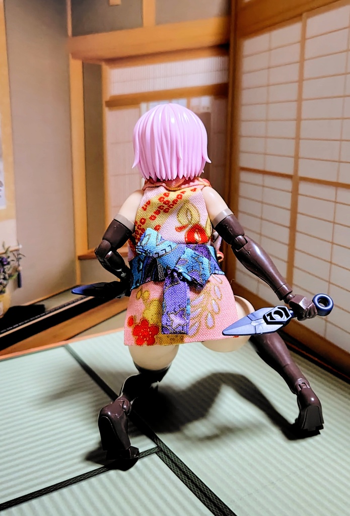 くノ一着物 布服 輝鎚用 フレームアームズ ガール FA:G