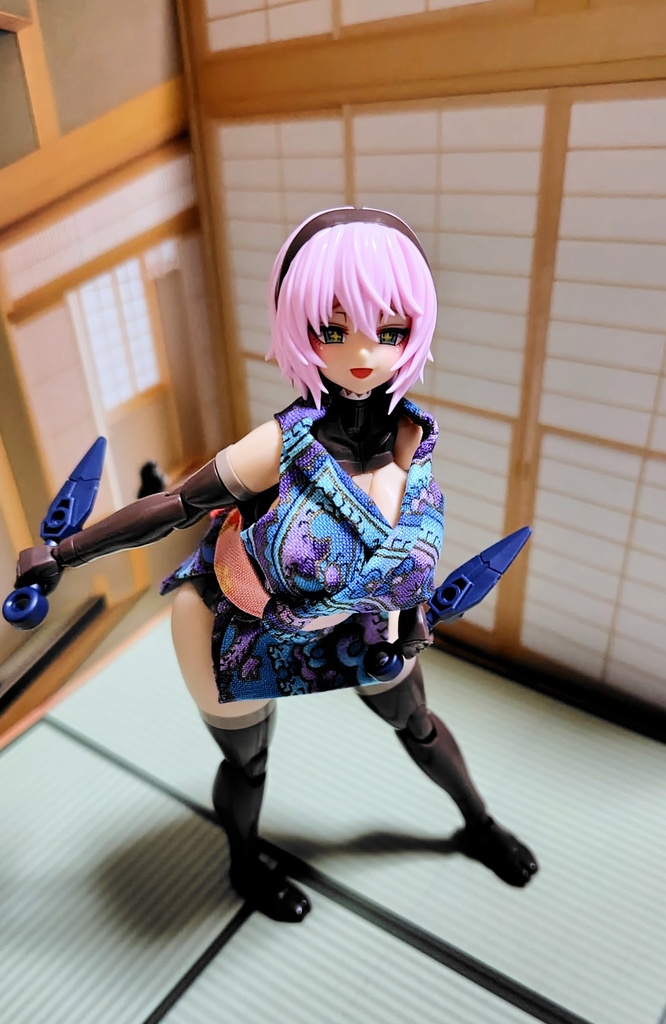 くノ一着物 布服 輝鎚用 フレームアームズ ガール FA:G