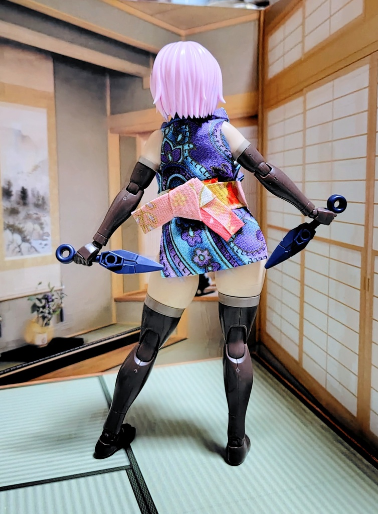 くノ一着物 布服 輝鎚用 フレームアームズ ガール FA:G