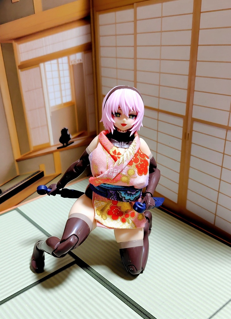 くノ一着物 布服 輝鎚用 フレームアームズ ガール FA:G