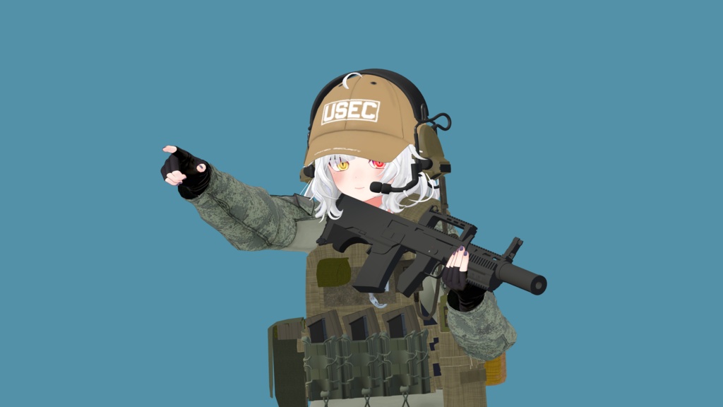 【無料】某閉鎖都市のカリスマスキル持ちのポーズ