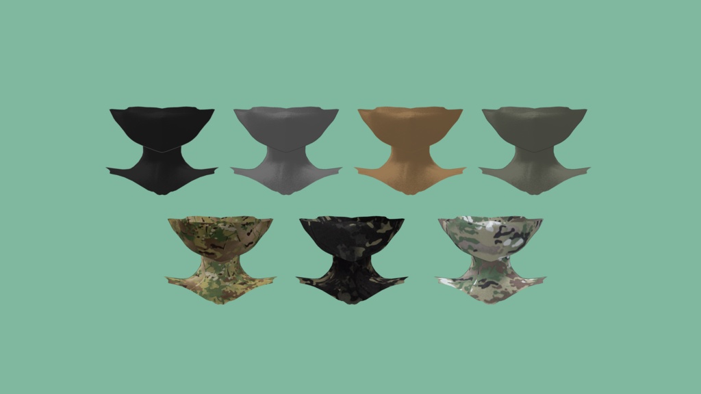 【セレスティア対応】ハーフマスク Half mask