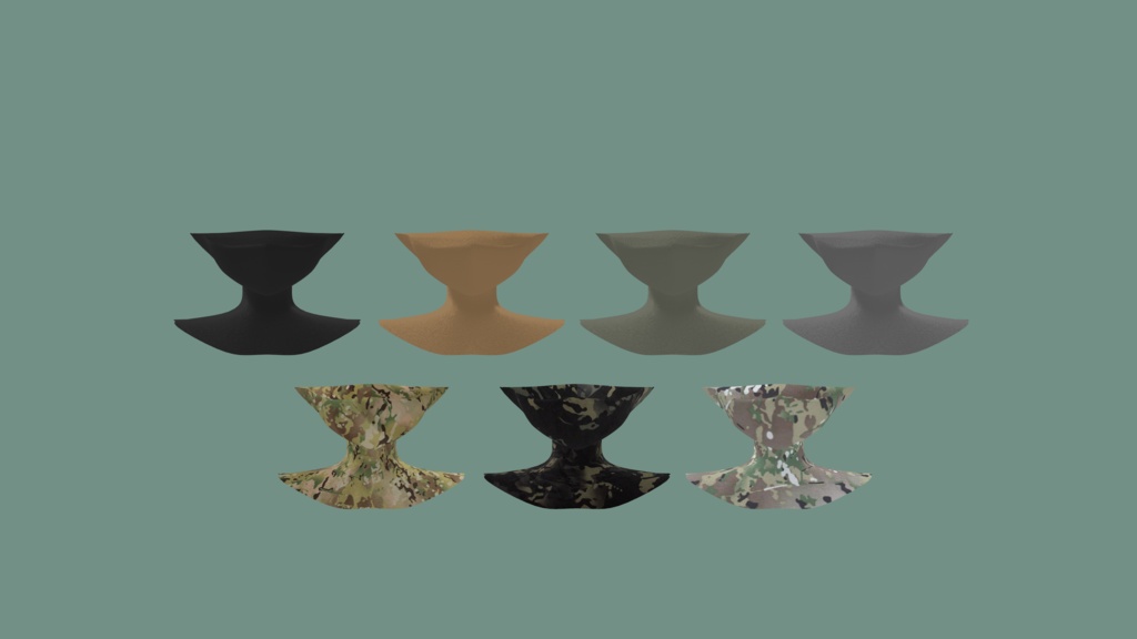 【ウルフェリア対応】ハーフマスク Halfmask