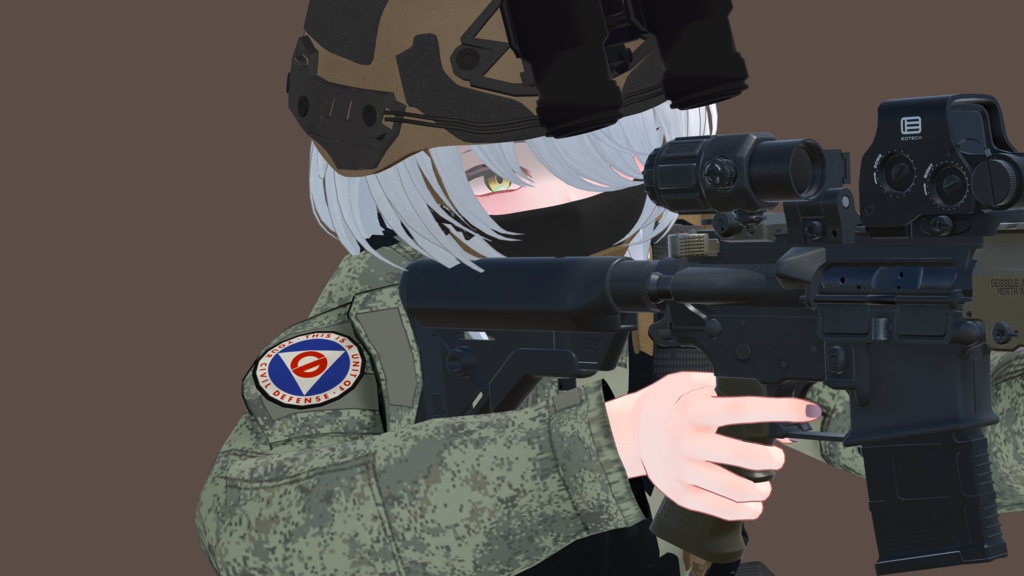 【ウルフェリア対応】ハーフマスク Halfmask