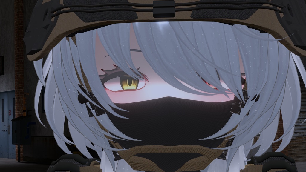 【ウルフェリア対応】ハーフマスク Halfmask