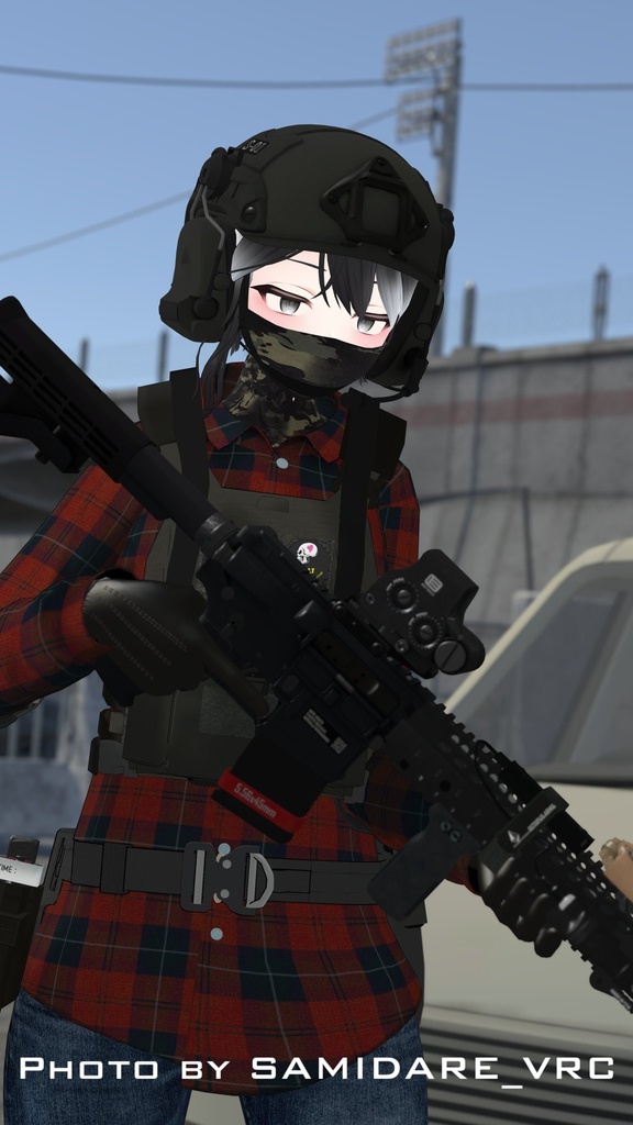 【ウルフェリア対応】ハーフマスク Halfmask