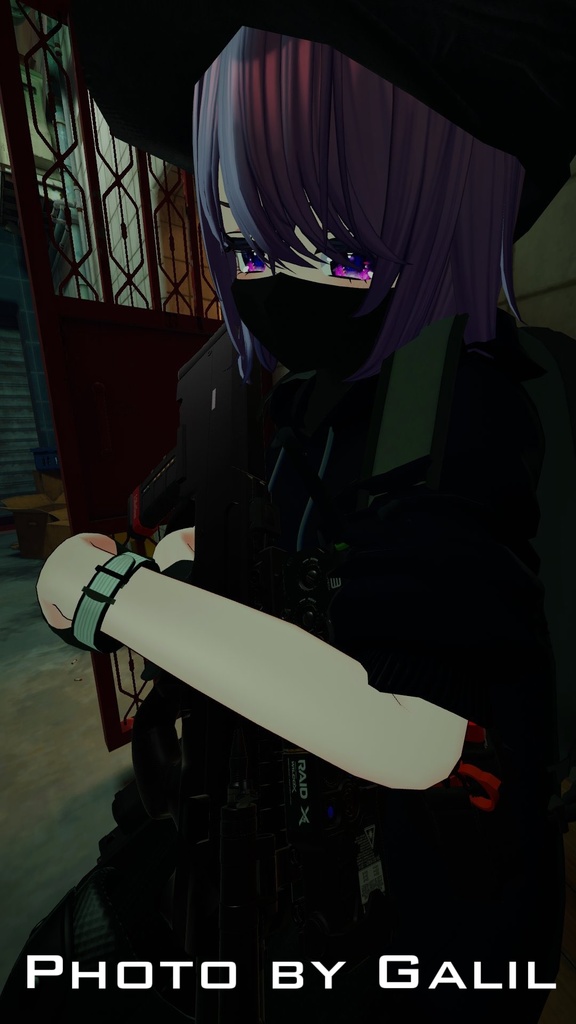 【9アバター対応】ハーフマスクフルセット -Halfmask Fullset-