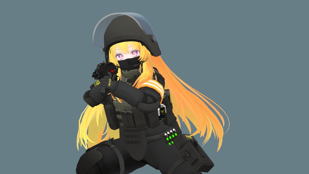 【9アバター対応】ハーフマスクフルセット -Halfmask Fullset-