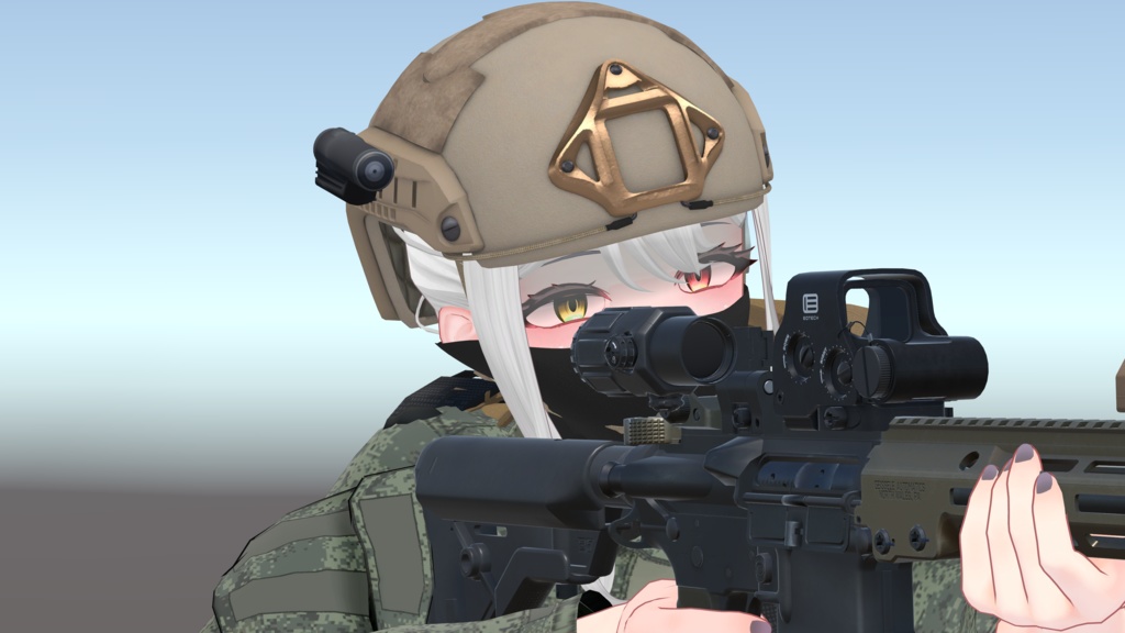 【VRChat想定】MA対応 ウェアラブルカメラ ”CONTYA” ver1.1