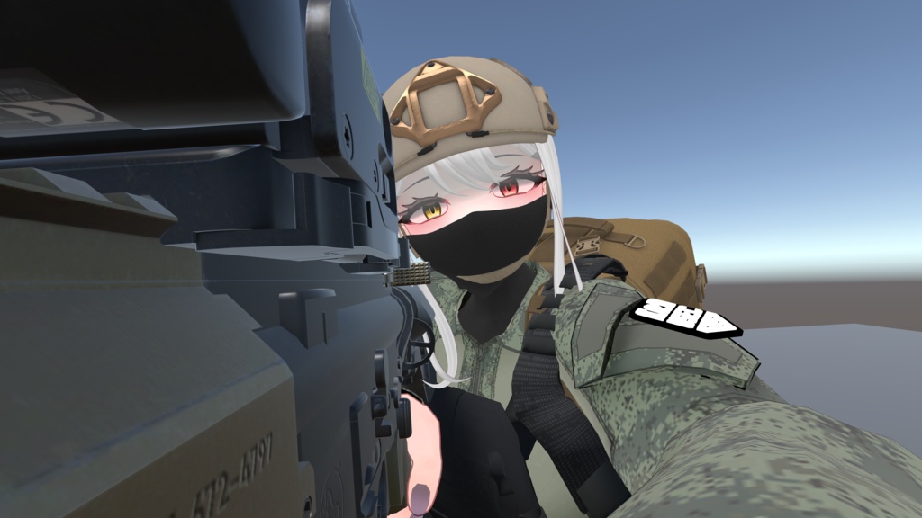 【VRChat想定】MA対応 ウェアラブルカメラ ”CONTYA” ver1.1