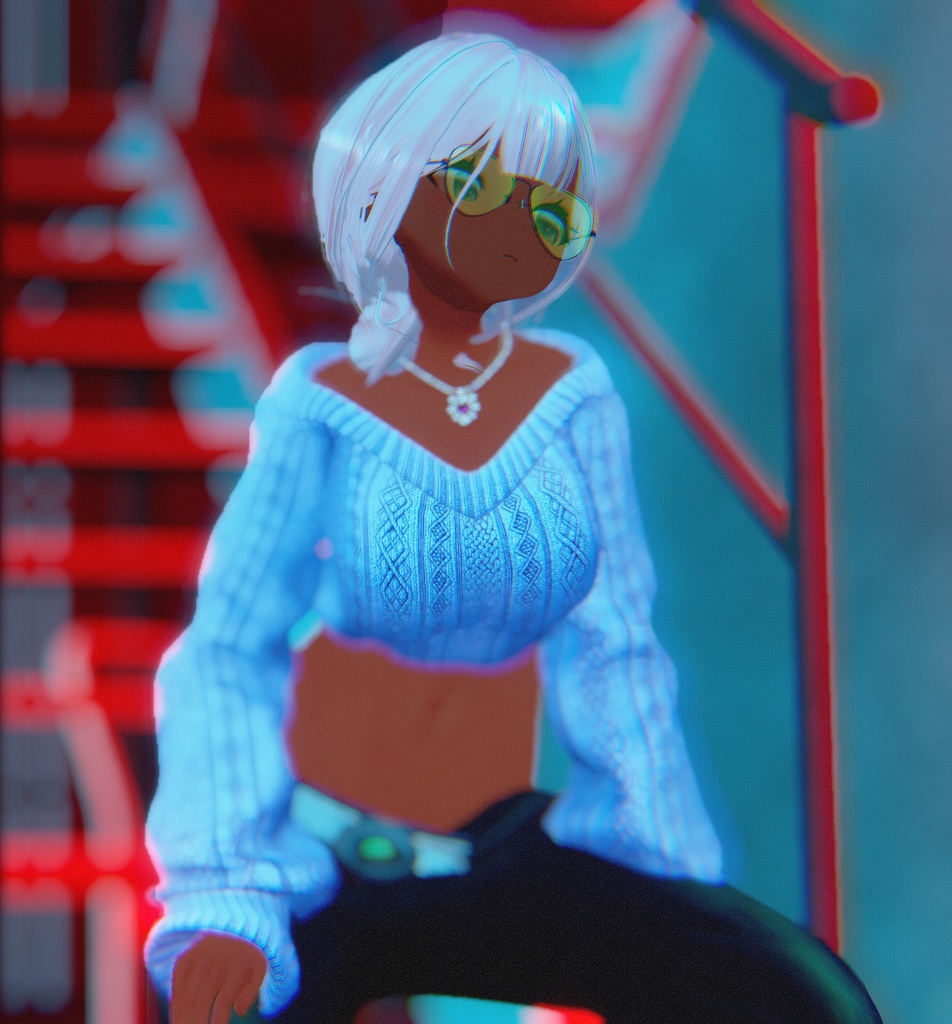 【狐雨向け】サングラス&アクセサリーセット