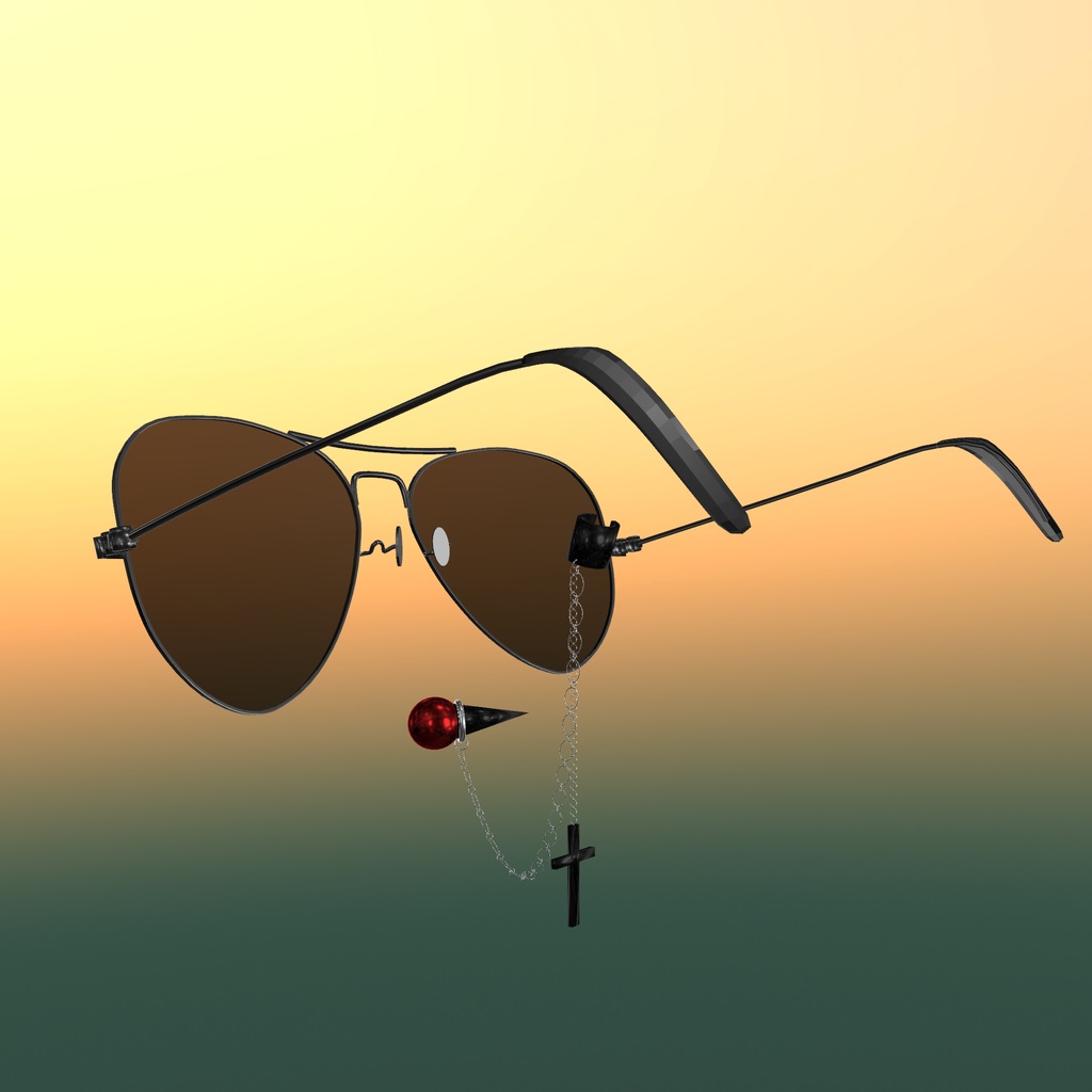 【狐雨向け】サングラス&アクセサリーセット