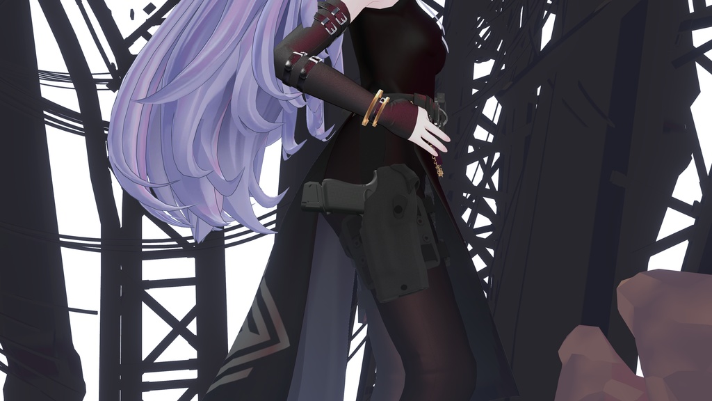 【9アバター対応】ホルスター用レッグリグ v1.5.1