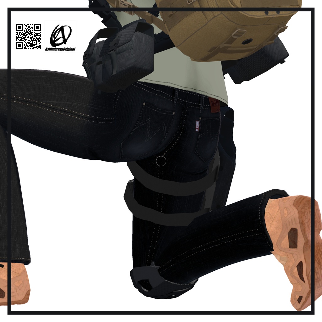 【9アバター対応】ホルスター用レッグリグ v1.5.1