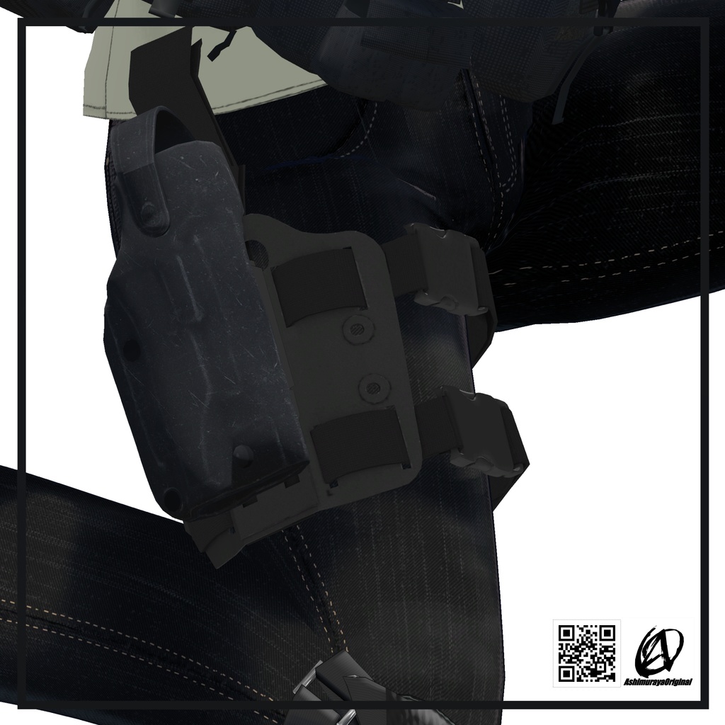【9アバター対応】ホルスター用レッグリグ v1.5.1