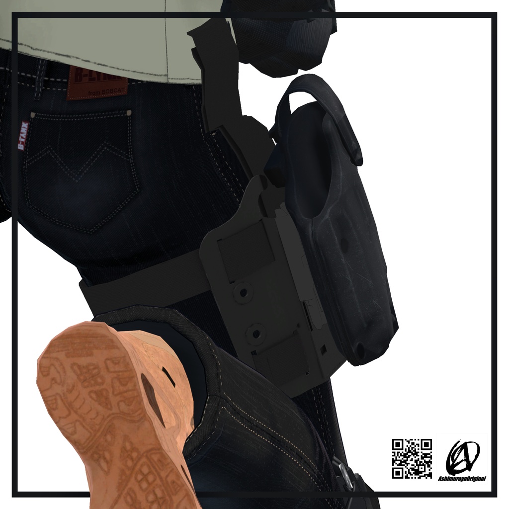 【9アバター対応】ホルスター用レッグリグ v1.5.1