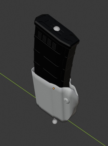 【AR15系】5.56x45mmマガジン用ポーチ【 #脚村屋】