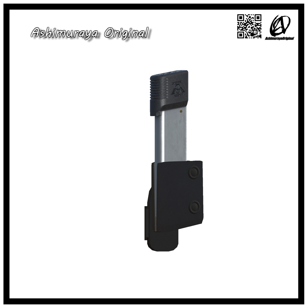 【 #脚村屋】コンペティションピストルマグポーチ【シングルスタック用】