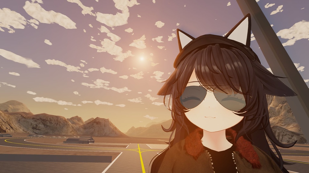 【デルタフレア対応】Aviatorサングラス【 #脚村屋】