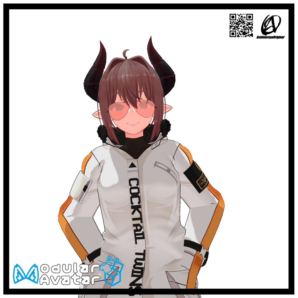 【レナ・カクテル】Aviatorサングラス【 #脚村屋】