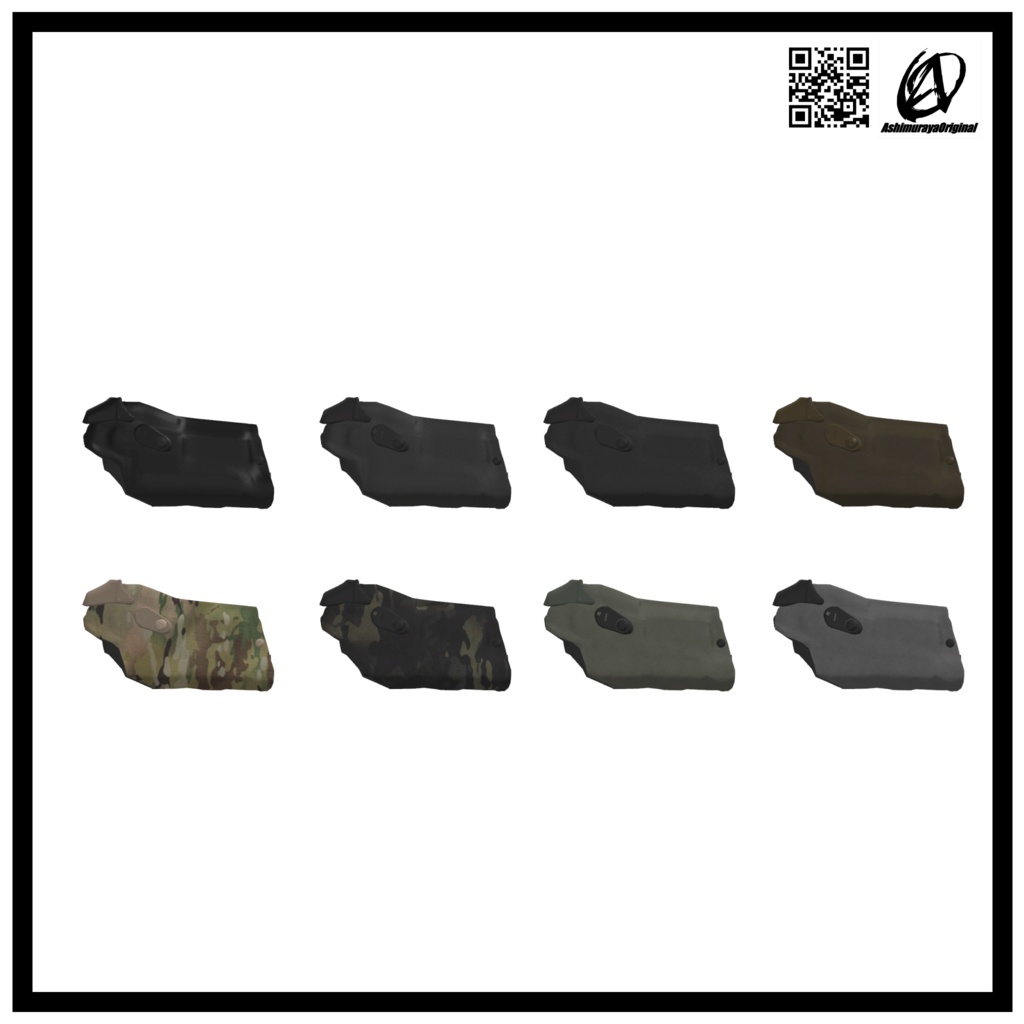 【P320/P320C用】ホルスター レッドドットサイト&ライト対応【脚村屋】