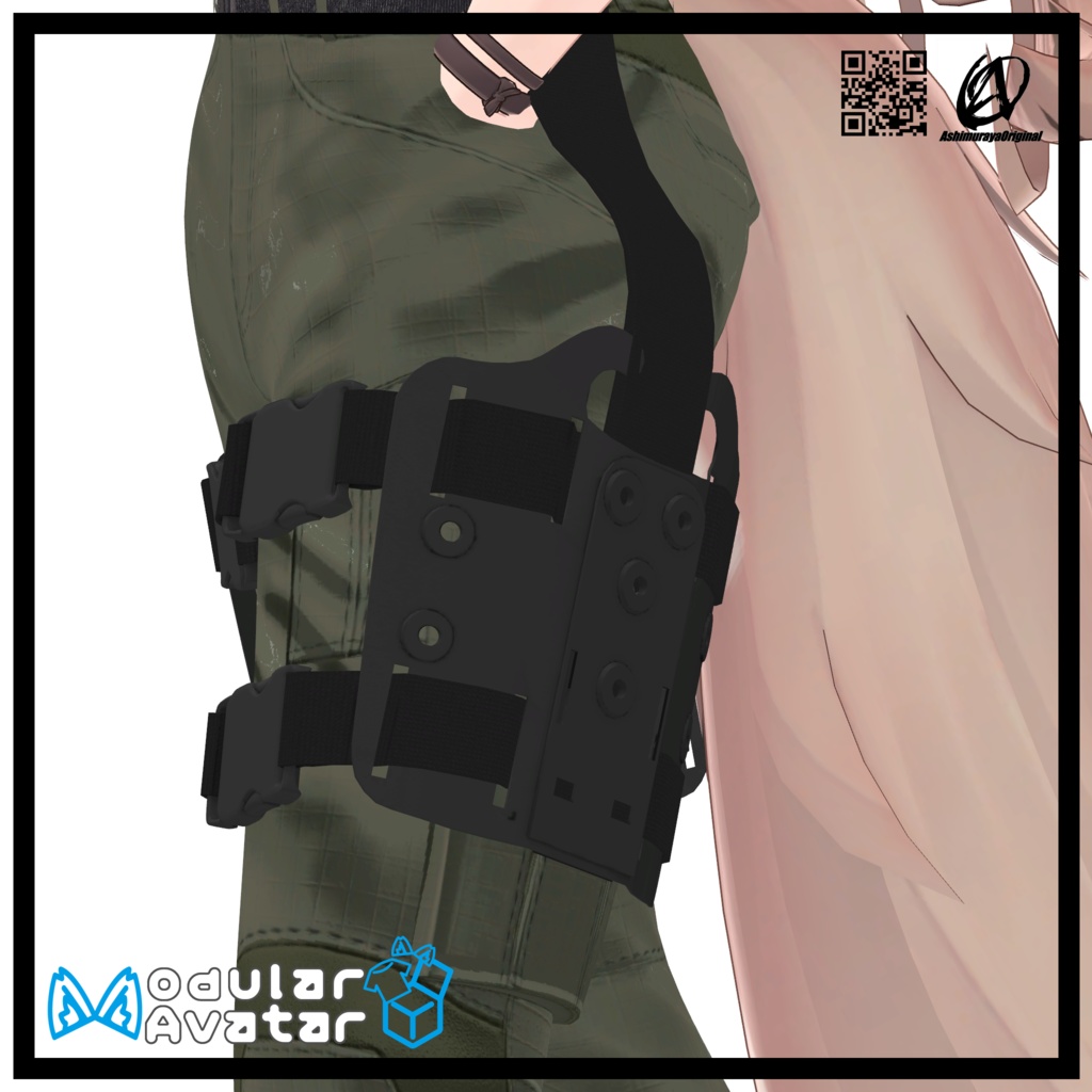 【マヌカ用】コンバットパンツ向け レッグリグ v1.0.0