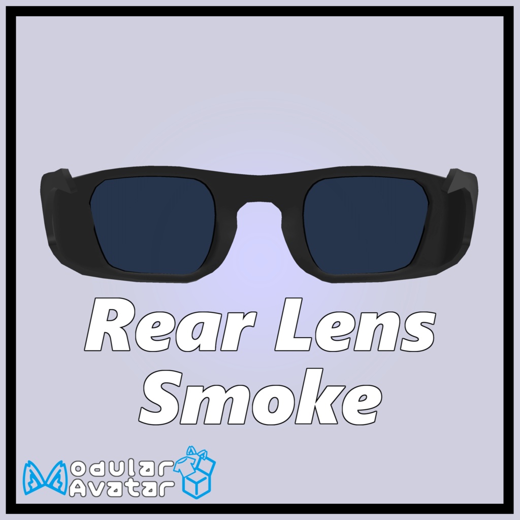 【MA,複数アバター対応】シューティングサングラス Zephyr【脚村屋】