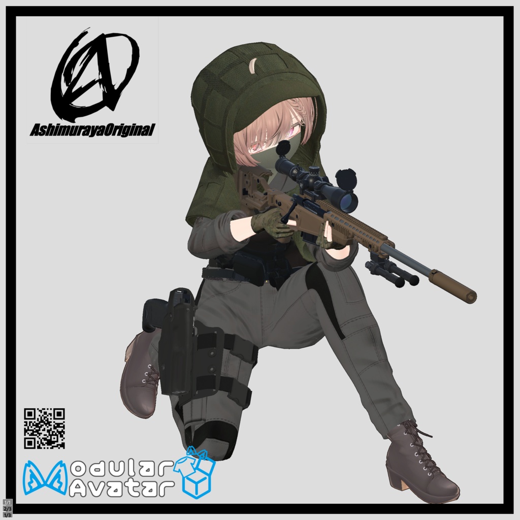 【マヌカ用】ハーフマスク -Halfmask-【MA対応】